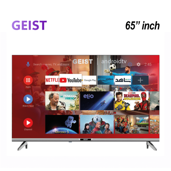 TV Geist 65" 4K UHD Smart Android