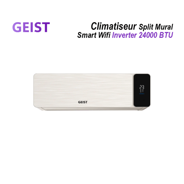 Climatiseur Split Mural Smart WIFI Inverter 24000 BTU
