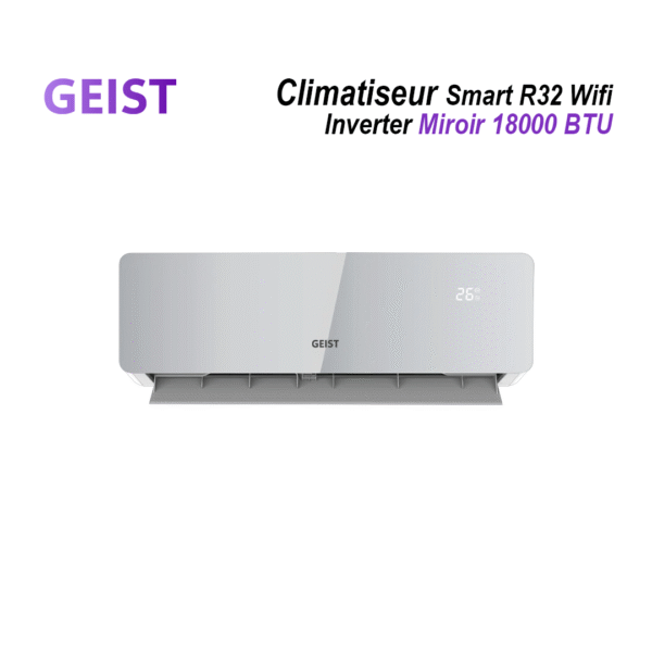 Climatiseur Smart 18K BTU R32 Wifi Silver