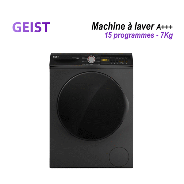 Machine à laver A+++ 7 Kg – 15 Programmes